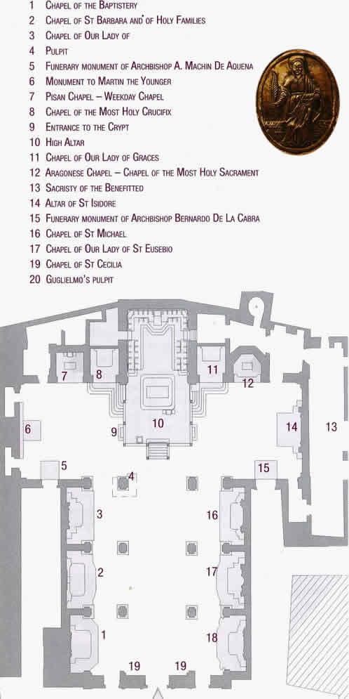 Map of the Cathedral